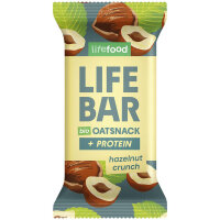 Lifebar Bio Hafer Protein Snack Hazelnut Crunch 40 g