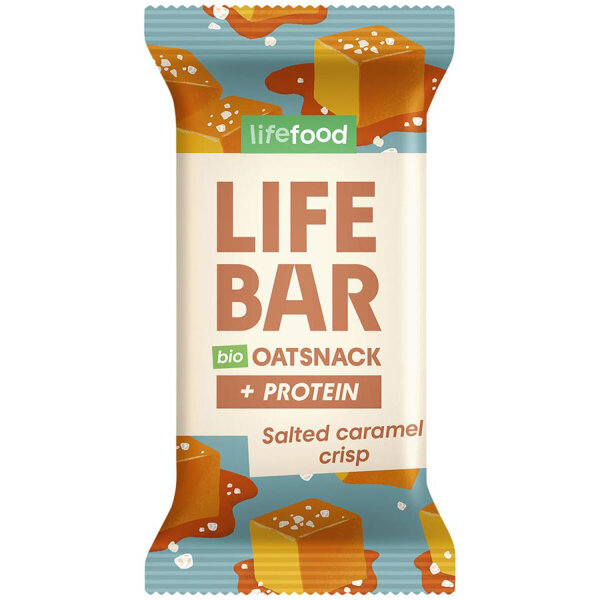 Lifebar Bio Hafer Protein Snack Salted Caramel 40 g